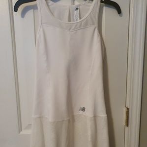New Balance White Tennis Dress